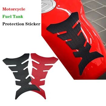 3D Fibra de Carbon Fishbone Autocolante Motocicleta Rezervor de Combustibil Decal Pad Tankpad Protector Pentru Motocicleta Universale Accesorii Moto