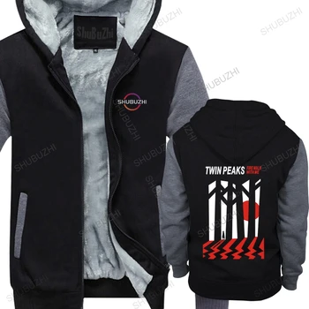 noul brand de bumbac om fleece hoody jacheta + de iarna Twin Peaks strat cald pulover mans shubuzhi hanorac fashion uza