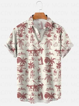 Hawaii Model de Arta Pene de Păun carouri Aloha Tie Dye Hippie Pace Și Iubire Grafic Bărbați Vacanță pe Plajă Hawaiiană Tricouri