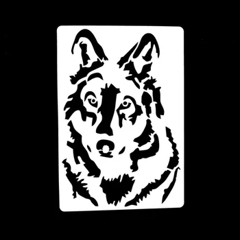 17.8*26cm Animal de Flori Pictura Model Stencil DIY Pereți Stratificare Decora Albumul Jurnal de Relief Rechizite Reutilizabile