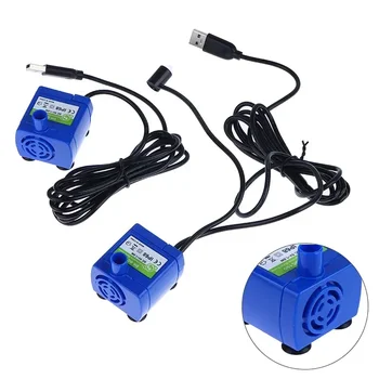 Apa USB Pisică Pentru animale de Companie Low Mini Pompa cu Motor DC Castron cu Dozator de Băut Accesorii Zgomot