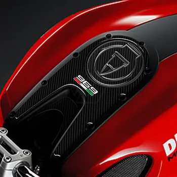 Pentru Ducati Monster 696 2008-2014 3D Carbon-uita-te Motocicleta Gaz Combustibil Autocolante Capac Rezervor Tampon de Protecție