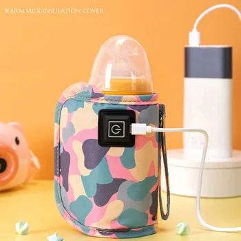 USB Lapte Apei Calde de Călătorie Cărucior Izolate Sac de asistență medicală Baby Sticla de Încălzire materiale pentru Outdoor botella de agua para niños