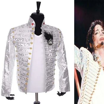 Rare PUNK Rock rochie Formale Clasice Anglia Stilul MJ MICHAEL JACKSON Costum de Istorie Manual Jacheta Pentru Fani cel Mai bun Cadou