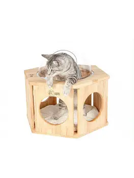 Din Lemn Cat Cadru De Alpinism Cat Gunoi Copac & Din Lemn Masiv Cat Casa & De Stejar Cat Gunoi De Jucarie