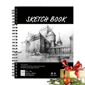 Carte de desen 9x12inch Schiță Incepatori-Friendly Notebook Schiță Notebook Cu Buna Scris De Pasteluri, Creioane Creioane colorate