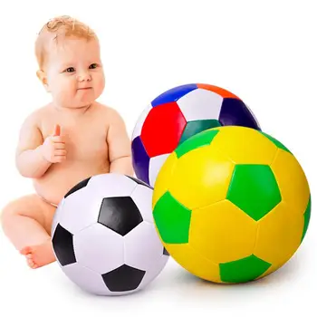 Minge de fotbal Moale Interior Sport Umplute Soccerball Pentru Copii Mini Elastic Moale Jucărie de Fotbal Pentru Ziua de Crăciun, Ziua copilului