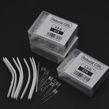 100% de Brand Nou și de Înaltă Calitate Instrument DIY Rebuild Kit Plasă de Rezistență Bobină de Sârmă de Înlocuire Accesoriu Pentru GTX 0.8/1.0 ohm