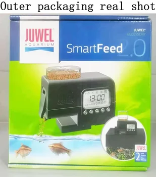 JUWEL Acvariu Automată Pește Alimentator Digital LCD cu Timer Alimentare Alimentare de Mare Capacitate Inteligent cu Ușurință Feed Bin Rezervor de Pește Consumabile
