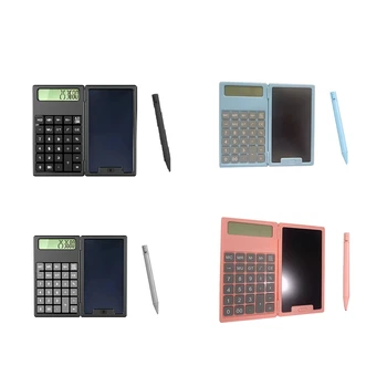 1Set Birou de Afaceri Portabil Comprimat Calculator LCD Tablet Calculator Comprimat ,Roz