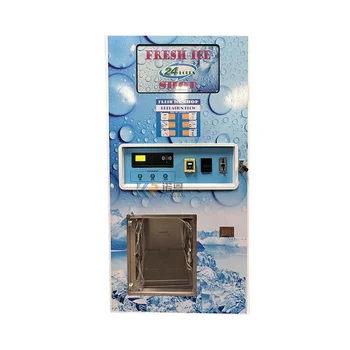 De Vânzare la cald de Interior 450 Kg pe Zi în aer liber Self-Service de Gheață Automat Automat de Gheață din Apă dulce Face Automat
