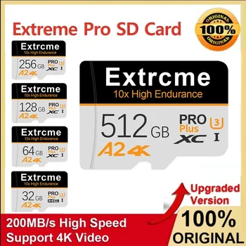 Card de memorie 512GB ssd de 128GB, 256GB 64GB 32GB U3 V30 4K, Full HD, Micro TF Card Mini SD TF Memorie Flash Card Pentru Nintendo Comutator