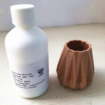 Transparent glazura de culoare Roșu și galben argilă, argilă, ceramice speciale de materiale de imprimare 3D consumabile