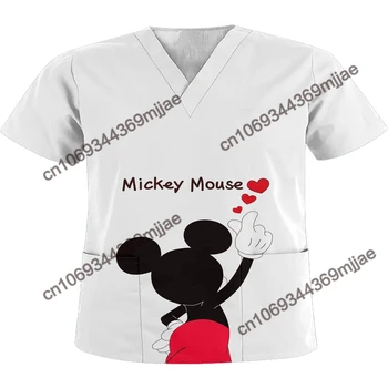 Maneca scurta Disney T-shirtv 2000 Haine Y2k Moda pentru Femei T-shirt Y 2k Epocă Mickey Îmbrăcăminte pentru Femei Oferă Transport Gratuit