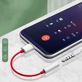 Tip C Pentru Căști de 3,5 mm Jack Adaptor Audio Aux Cablu Telefon Accesorii Adaptor Jack pentru Căști