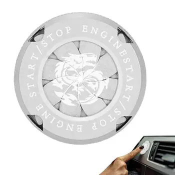 Rotativ Butonul De Oprire Pornire A Acoperi Auto Aprindere Capac Interior Auto Accesorii O Cheie Butonul Start Protector Inel Pentru Cele Mai Multe