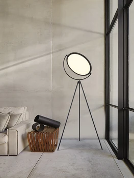 Designerul Italian De Artă Lampa De Podea Camera De Zi Dormitor Trepied Rotativ Difuzat Live De Fundal Ornamente Decor