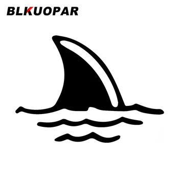 BLKUOPAR Shark Auto Autocolant Impermeabil Zero-dovada de Desene animate Amuzant Decal Casca Motocicleta Frigider VAN Portiera Protector