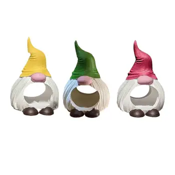 Bird Food Dispenser Practice, Ușor de Curățat Ușor Gnome Alimentator de Pasăre Dozator de Aprovizionare în aer liber