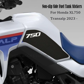 Pentru Honda XL750 Transalp 2023 - Motociclete Non-alunecare Laterală a Rezervorului de Combustibil Autocolante Impermeabil Tampon Cauciuc Autocolant Transalp XL 750
