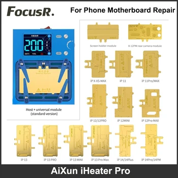 Aixun iHeater FATA ID-ul Pre-centrala termica cu Termostat Platforma placă de încălzire pentru iPhone 11 12 13Pro Max Placa de Prindere Instrument