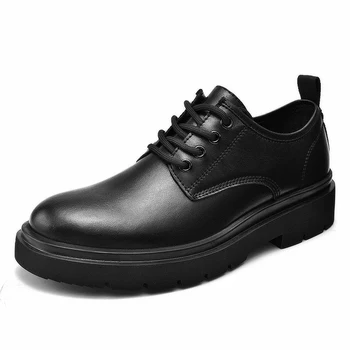Brand clasic Barbati din Piele Pantofi Dantela-Up de Afaceri de Birou, Pantofi pentru Bărbați Costum Elegant Pantofi Casual în aer liber Formale Pantofi