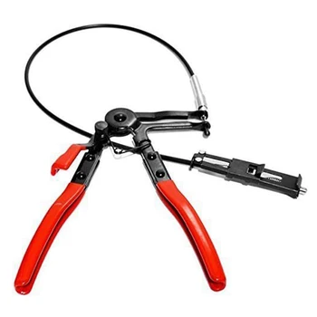 1 BUC Clemă Cablu Flexibil Cablu Clemă de Furtun Tub Gât Pachet Instrument de Ștergere Red&Black