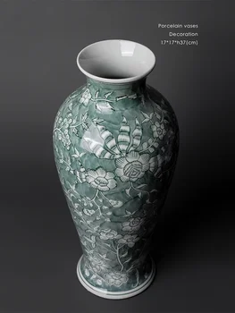 Tian Qing Cui sticla Grisaille mână-pictat 