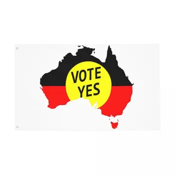 Votez Da La Vocea Australiei Pavilion Dublu Față Interioară în aer liber Banner Poliester Acasă Camera de Camin de Perete Decor 3x5 FT