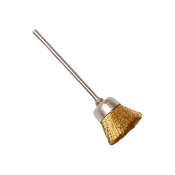 1 buc Instrumente Portabile de freze de Aur Sârmă de Cupru de Unghii Burghiu Perie de Curățare pentru Manichiura Perie Bucăți de Metal Curat Instrumente