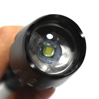 LED-uri lanterna de Vanatoare 5-Modul de Focalizare Reglabilă Lanternă Puternică XML T6 impermeabil 18650 Camping Ligh lanterna Tactice