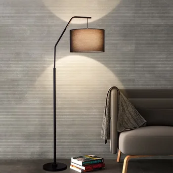 Nordic moderne, creative, lampa de podea în stil American camera de zi canapea studiu dormitor homestay noptiera de pescuit vertical lampă de masă