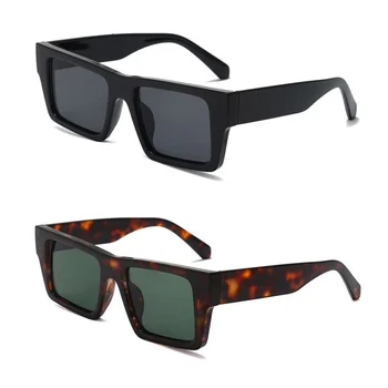 Noi Y2K ochelari de Soare pentru Barbati Femei Trendy Ochelari de Soare Ochelari de cal Om de Brand Designer de Ochelari Pătrați Nuante de sex Feminin de Ochelari de Oculos