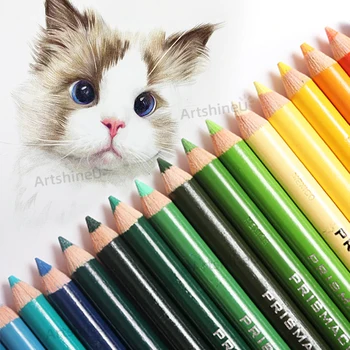 Profesionale Prismacolor creion Colorate 24 Culori pe baza de Ulei, Creioane Colorate Schiță pentru Pictura Atist Student Trage Art Suplies