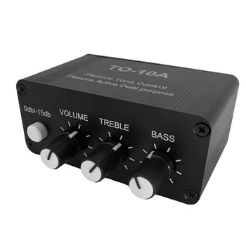 NE5532 Dual OP Amp Fața Amplificator Audio PENTRU a-10A Stereo Tube Preamp Înalte Mid Bass Control Ton Negru 1 BUC