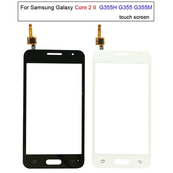 Pentru Samsung Galaxy Core 2 II SM-G355H G355M Ecran Tactil Digitizer Ansamblul Senzor Frontal Panou de Sticlă de Înlocuire Ecran