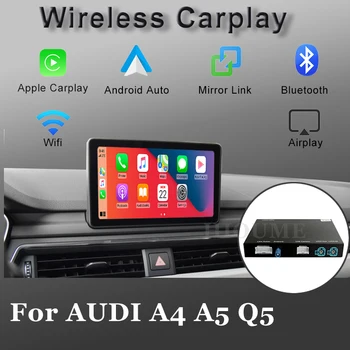 Wireless Carplay MMI Android Auto cutie de Interfață Pentru AUDI A4 A5 Q5 S5 3G MMI sistem multimedia Original de Actualizare Ecran