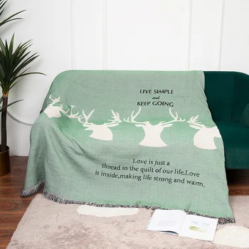 Nordic Elan Canapea pătură arunca Crăciun de decorare camera de zi canapea acoperă covor de Camping Pătură pentru picnic boho decor tapiserie