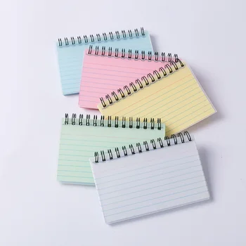 50 Foaie De Spirală Carte Bobina Notebook-A Face Căptușite Grilă De Gol Hârtie Jurnal Jurnal Caiet De Schite Pentru Rechizite Școlare Papetărie