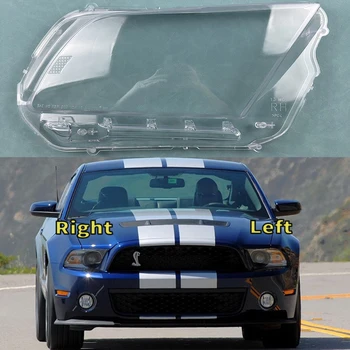 Pentru Ford Mustang 2010 2011 2012 2013 Masina Fata Faruri Capacul Obiectivului Auto Faruri Lampcover Transparente, Abajururi De Lampă Shell