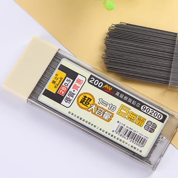 200 Buc 0.5/0.7 mm Creion Mecanic Conduce 2B Creion Rod Automate Creion de Bază Refill Birou Școală de Artă Schiță de Desen Consumabile