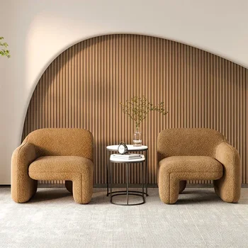 Antichități De Epocă Scaune Cotiera Designer De Moda Masa Living Scaune Relaxați-Vă Singur Lounge Fauteuil Salon Mobilier De Interior