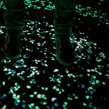 1/2 BUC Luminos de Amenajare a teritoriului Gradina Ornament Rezervor de Pește Acvariu Decor Artificial Noctilucent Piatra emițătoare de Lumină Pietriș