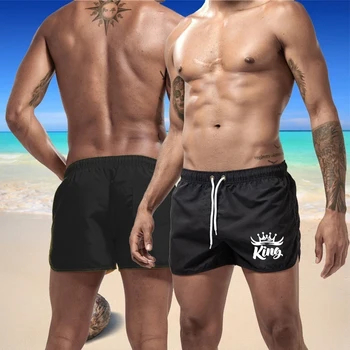2023 Bărbați pantaloni Scurți de Plajă costum de Baie Trunchiuri pline de culoare Sexy, Costume de baie, Uscare Rapidă, Respirabil Beach Surf Scurt Trunchiuri Pantaloni