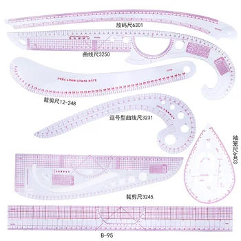 DIY Măsură Pânză de Tuns Îmbrăcăminte de Măsurare Conducător de Cusut Instrument pentru Croitorie Croitorie Clasificare Regula