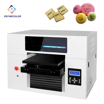 A3 Comestibile Printer Tort cu Fotografie Imprimare Mașină DX10 3050 Comestibile Cerneluri Imprimanta Pentru Macaron cu Ciocolata Bezele