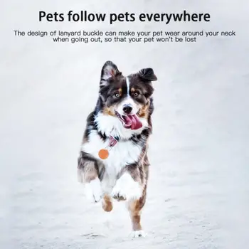 1~5PCS Pisică Câine GPS 5.0 Tracker Dispozitiv Anti-Lost Rotund Dispozitiv Anti-Lost animale de Companie Copii Geanta Portofel de Urmărire Inteligent Finder