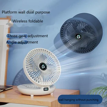 De uz casnic cu Dublă Utilizare Bucătărie Ventilator Mic Ventilator USB de Încărcare Acasă Dormitor Tăcut Vântul Mare Desktop Mini Portabile Ventilatoare Electrice