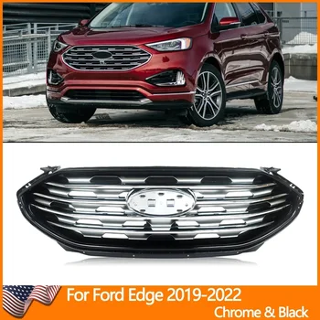 1xFor Ford Edge Fața Superioară a Barei de protecție Grătar Grila KT4B-8200-AK 2019 2020 2021 2022